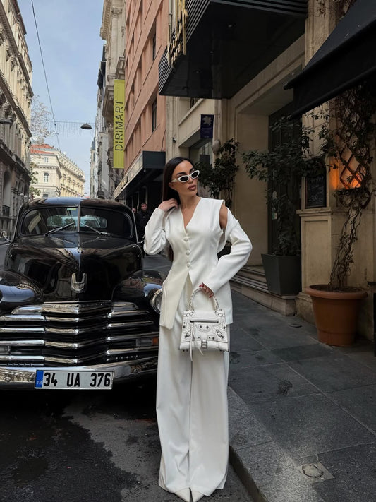 The Turika White 3-Piece Set