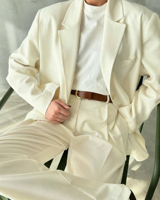 Malawi Off-white Suit