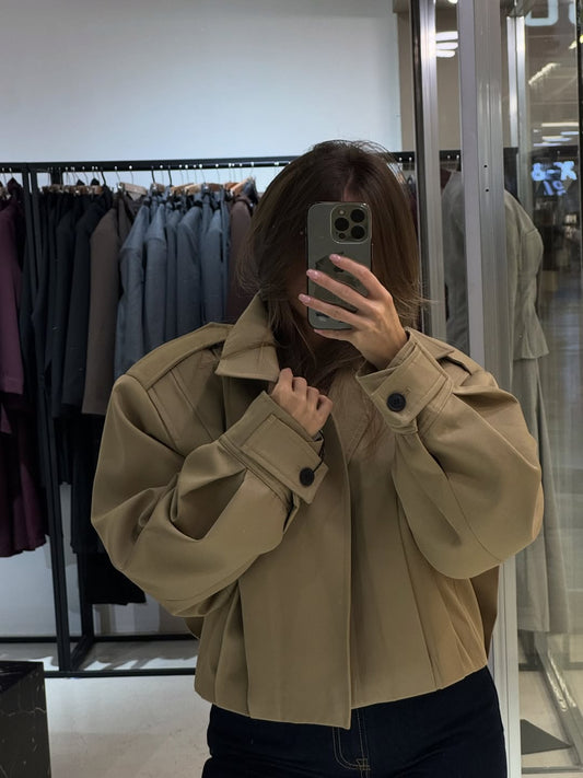 Premium With Epaulettes Piece Stitching Jacket