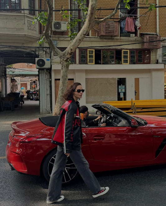 Formula Ferrari F1 Leather Jacket