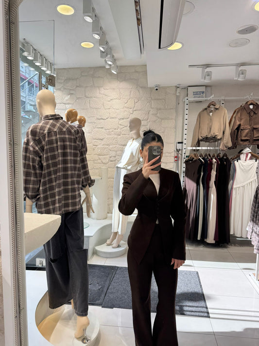 Signature Brown Suit