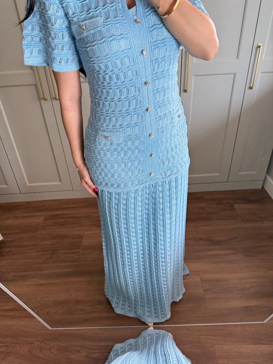 Sandro Knit Maxi Dress