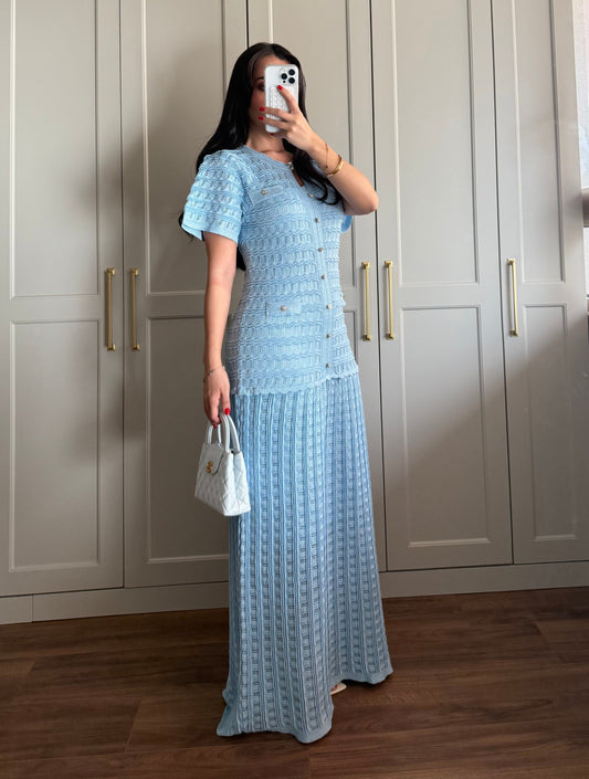 Sandro Knit Maxi Dress
