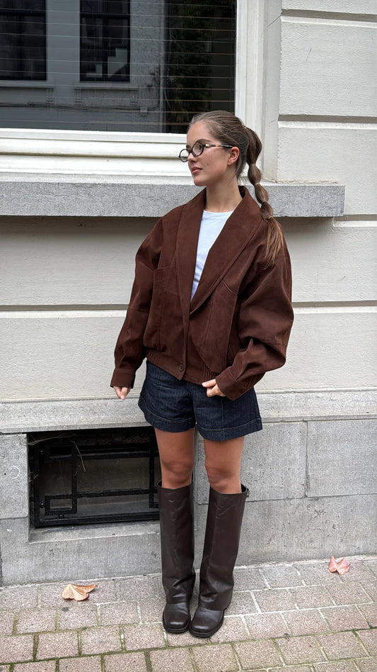 Bandera Brown Bomber Jacket