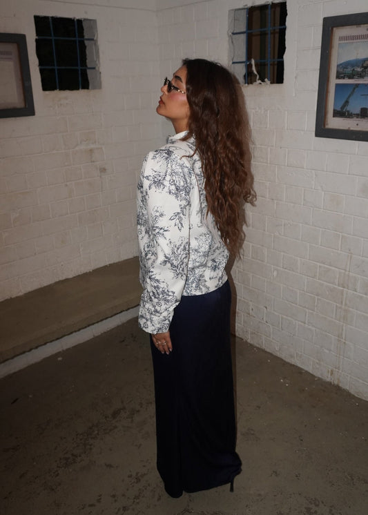 Éloise Ivory Toile Blazer
