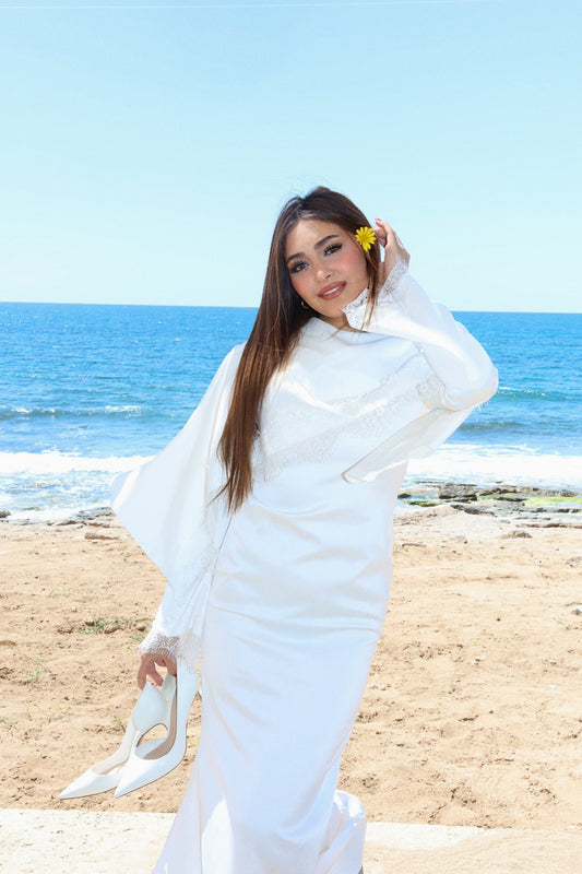 Timeless Lace White Dress
