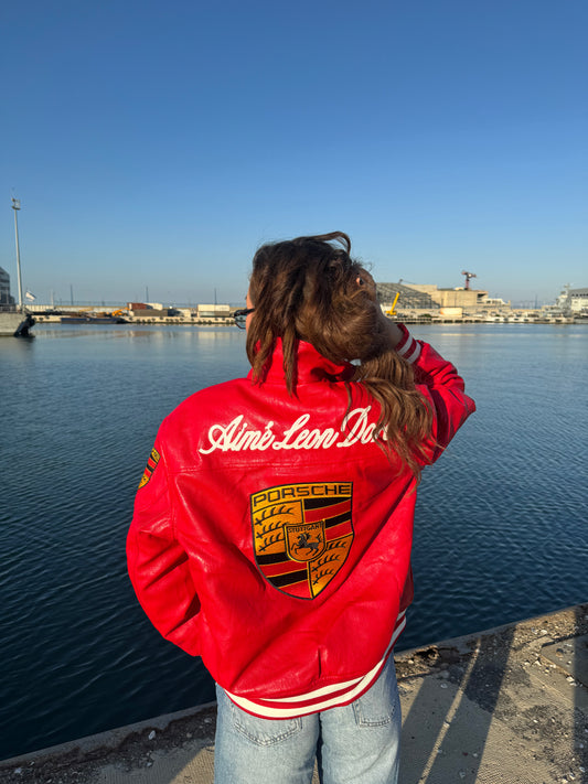 Formula PORSCHE RACING Leather JACKET