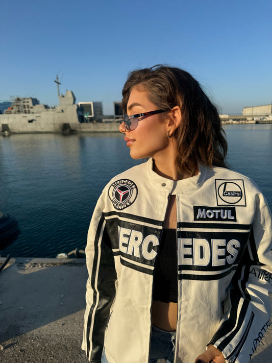 Formula MERCEDES RACING Leather JACKET