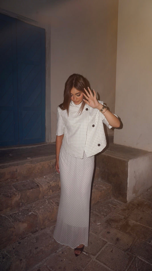 Polka Dot Design Premium Suit