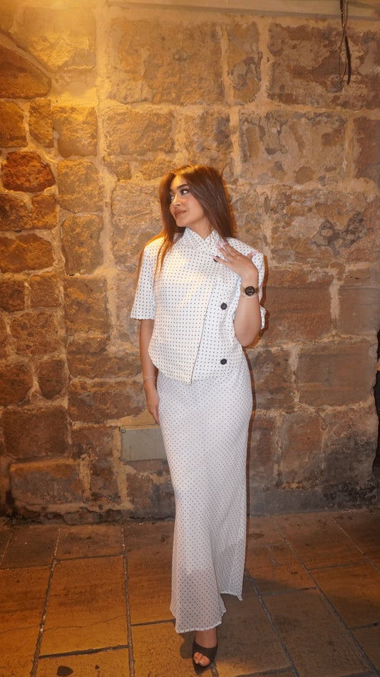 Polka Dot Design Premium Suit