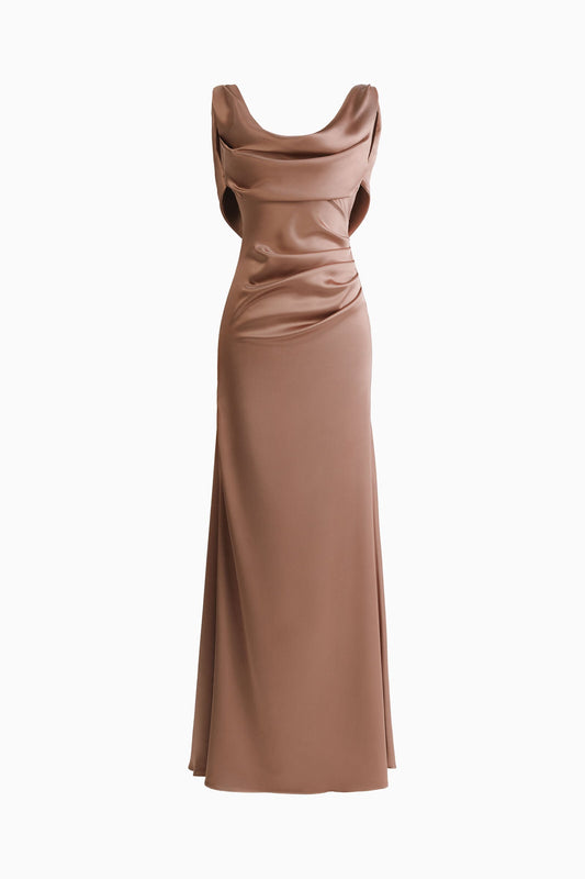 Bronze PURSLANE Maxi Dress