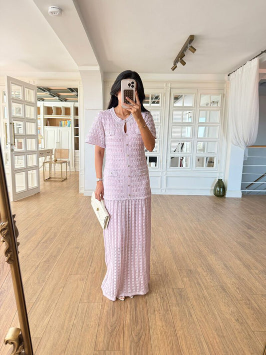 Sandro Knit Maxi Dress