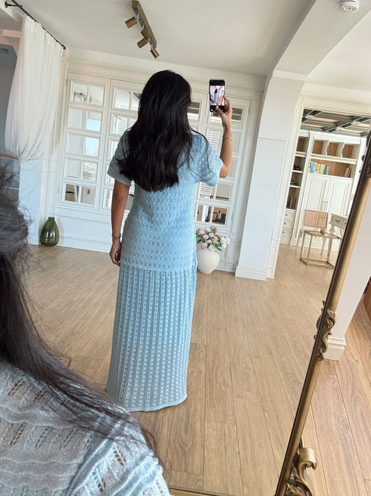 Sandro Knit Maxi Dress