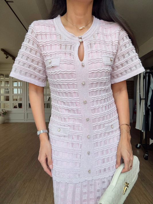 Sandro Knit Maxi Dress