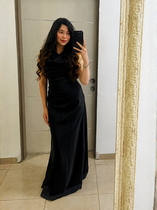Black PURSLANE Maxi Dress