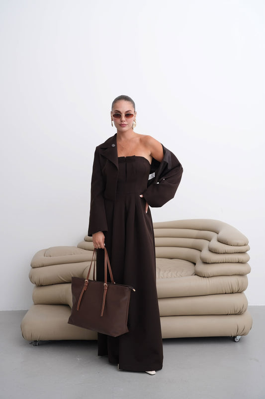 Structured Corset Two-Piece Set
