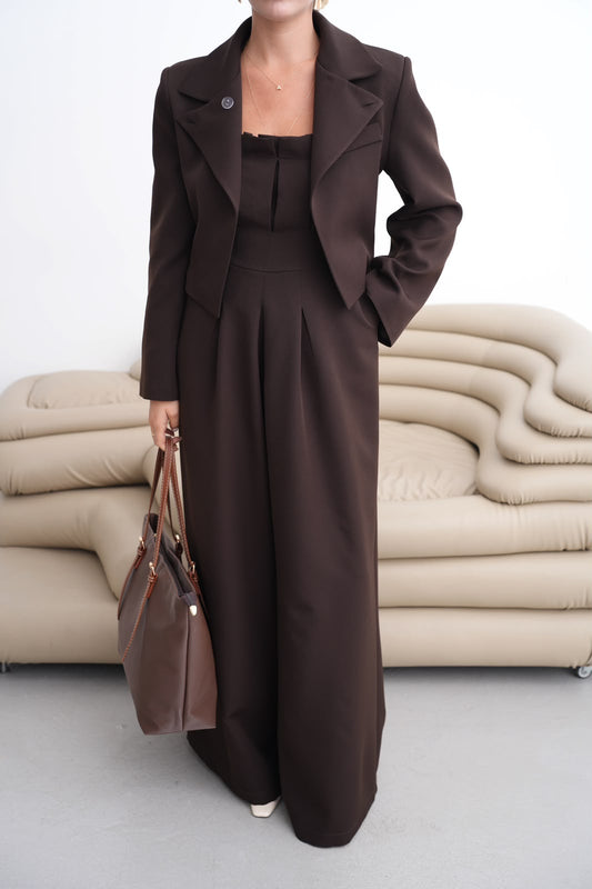 Structured Corset Two-Piece Set