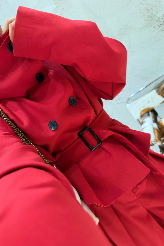 Structured Trench Co-Ord Set