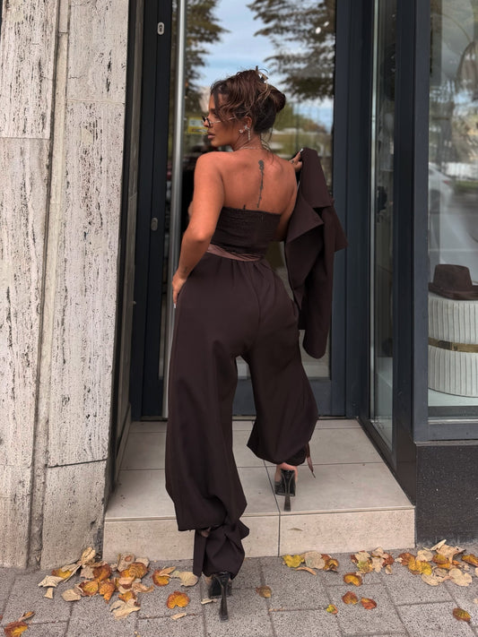 Structured Corset Two-Piece Set