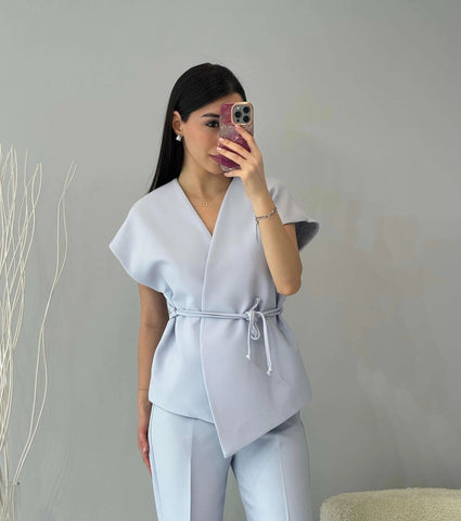 Light Juana Vest Set