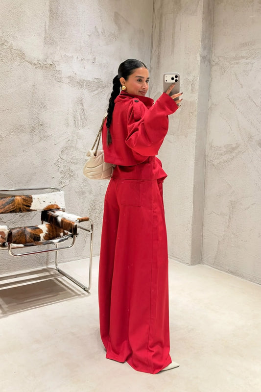 Structured Trench Co-Ord Set