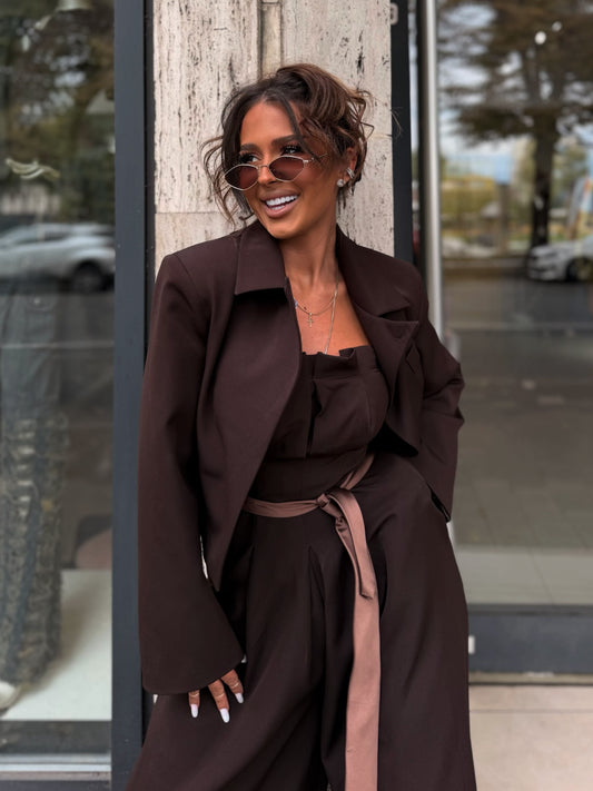 Structured Corset Two-Piece Set