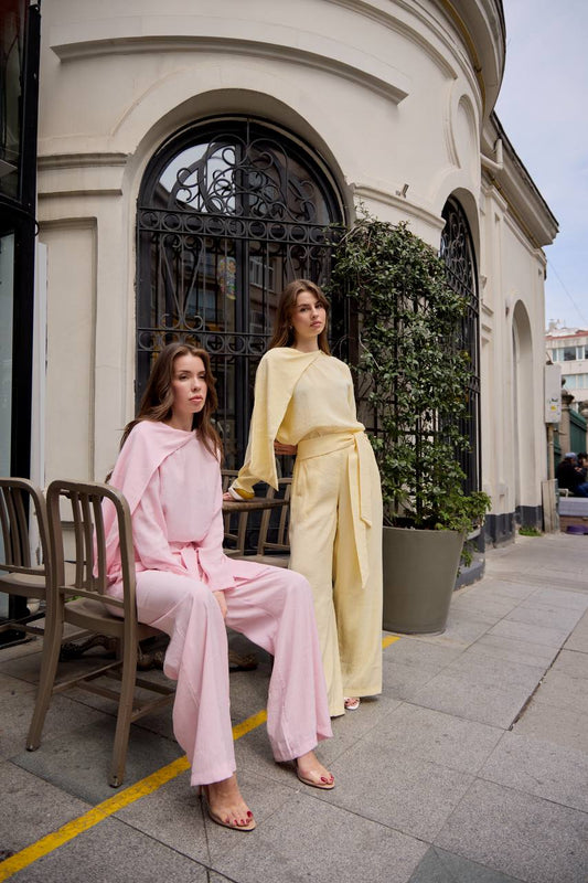 Modest Chic Butter Yellow Summer Set