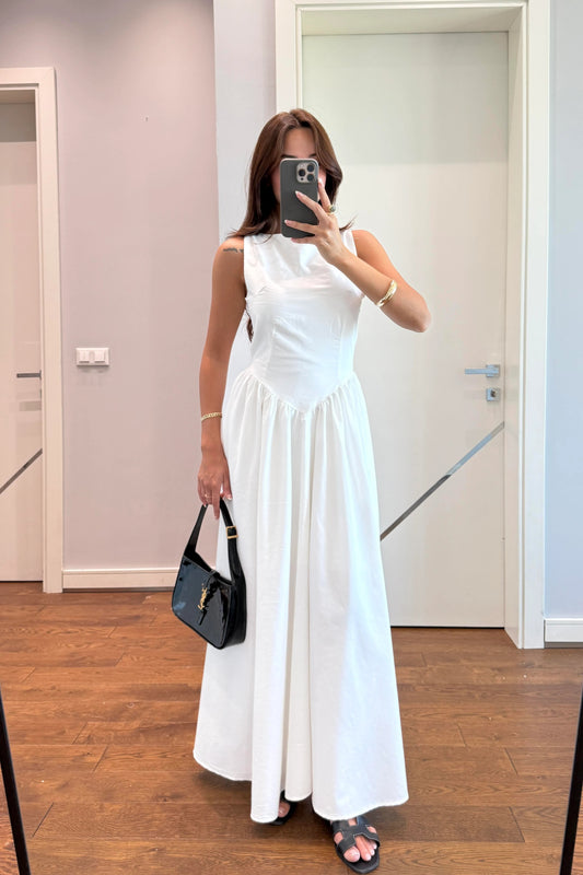 WAIST DETAILED DESIGN DRESS ARVERNA