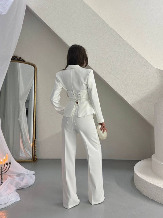 Power Look 3-Piece Corset Suit