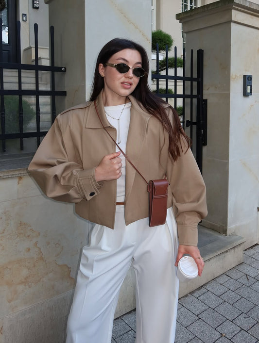 Premium With Epaulettes Piece Stitching Jacket