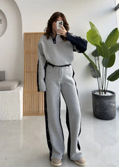 Felicity Grey Denim Blend Brushed Set