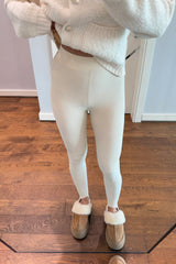 Beige Soft Stretch Leggings