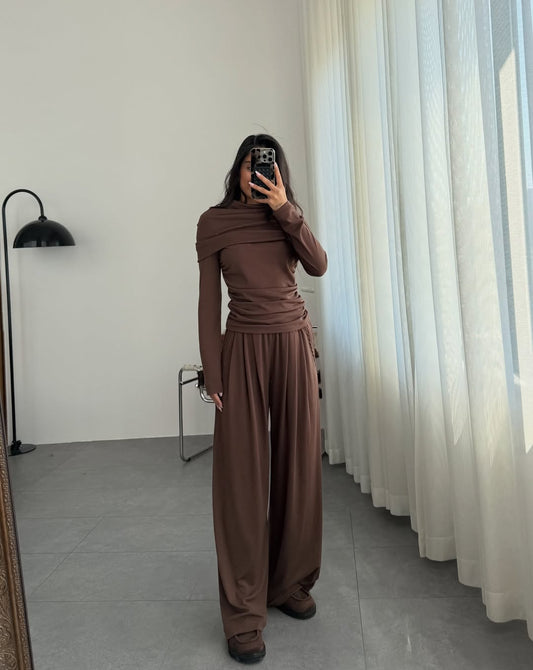 Flowy Two Piece Suit