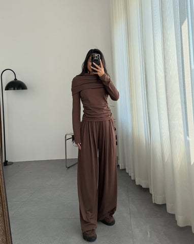 Flowy Two Piece Suit