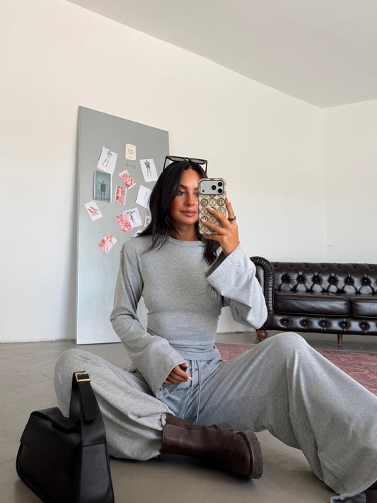 Livia Grey Soft Lounge Set
