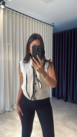 Premium Knitwear with Fluffy Collar Sweater