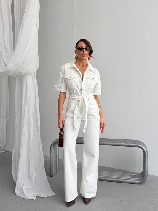 The Cool Girl Denim Jumpsuit