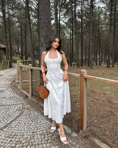 Halter Neck Dress