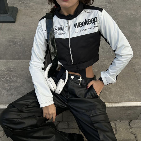 Weekeep Biker Crop Jacket