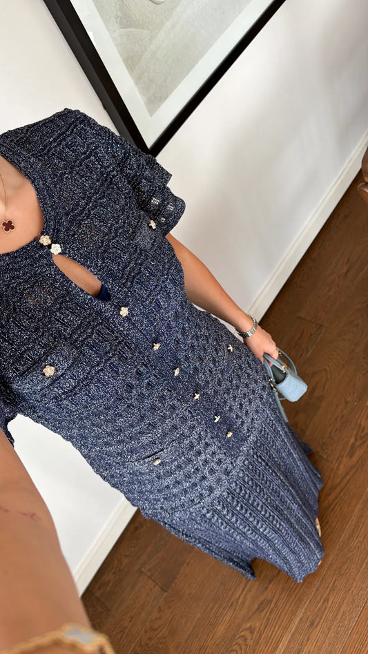 Sandro Knit Maxi Dress