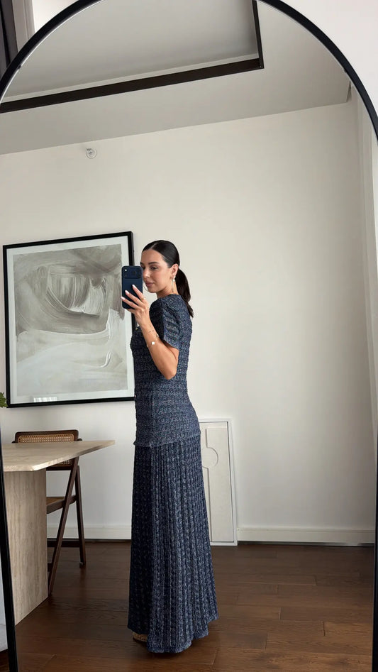 Sandro Knit Maxi Dress