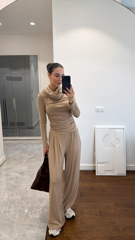 Flowy Two Piece Suit