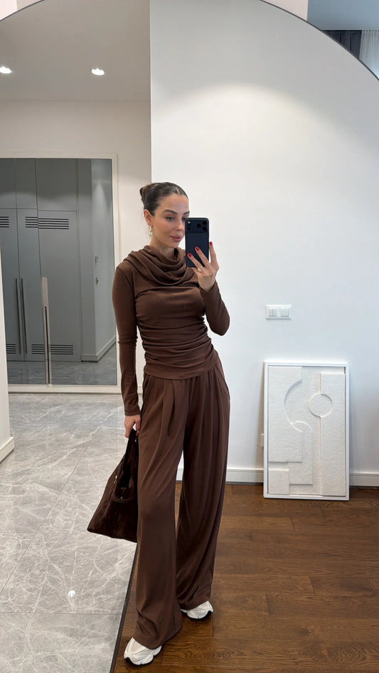 Flowy Two Piece Suit