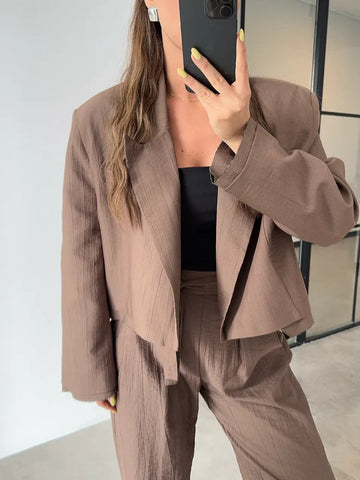 SHORT WITH TIE JACKET