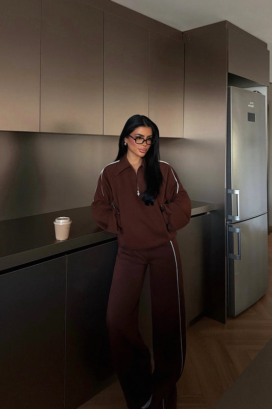 Brown Selita Tracksuit