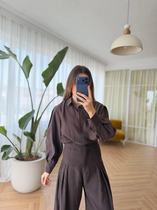 Mocha Breeze Two-Piece Set