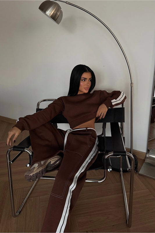 Brown Rinaldi Tracksuit