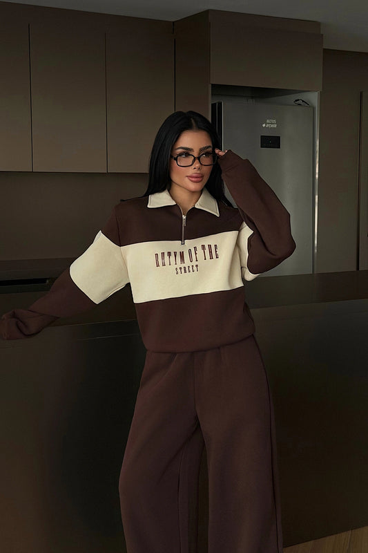 Brown Svanny Tracksuit