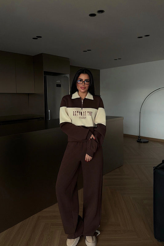 Brown Svanny Tracksuit