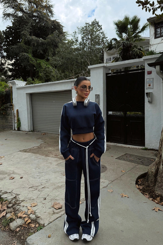 Navy Blue Rinaldi Tracksuit